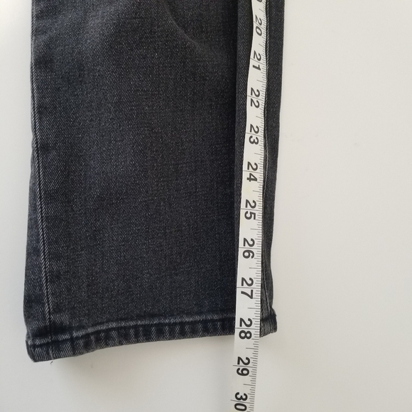 Abercrombie & Fitch Black Curve Love Ultra High Rise 90s Slim Straight Jean 35 - Picture 10 of 11
